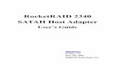 RocketRAID 2340 SATAII Host Adapter - HighPoint … in this manual is subject to change without notice and does not represent a commitment on the part of HighPoint. Notice Reasonable