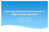 Learning Outcomes Assessment: A Step-by-Step … Institute Pre...Learning Outcomes Assessment: A Step-by-Step Approach 2012 Assessment Institute Pre-Institute Workshop Sunday, October
