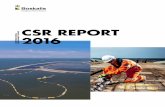 CSR-Report-2016 DD51 los - Royal Boskalis Westminster · commissioned by the Dutch Society for the Preservation of Nature ... dike on the island of Texel as well as the dike ... for