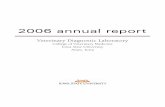2006 annual report - College of Veterinary Medicine · 2006 annual report. 2 ... talented leaders in the veterinary community. ... Caprine, Equine, Canine, Feline vcooper@iastate.edu