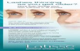 Lashes thinning as you get older? - Latisse · Eyelash hypotrichosis is another name for having inadequate or not enough eyelashes. ... used to grow eyelashes, making them longer,