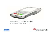 USER GUIDE FOR VX680 GPRS - verifone.com · When the terminal starts up or is in the first position, "Welcome" dispalys on the screen. The terminal displays also the time, date, charging
