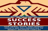 MICHIGAN’S JUDICIARY SUCCESS STORIES - …courts.mi.gov/Administration/SCAO/Documents/Tribal-State...SUCCESS STORIES IN THE COURTS: HOW TRIBAL, STATE, AND FEDERAL COURTS ARE COLLABORATING