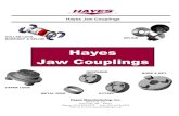 Hayes Jaw Couplings - Hayes Manufacturing, Inc. Flexible Jaw Coup… ·  · 2017-12-03Hayes Jaw Couplings Hayes Jaw Couplings BORE & KEY TAPER LOCK ... -09 7/8 Bore, 3/16 Key -59