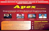 A Newsletter - Sharad Institute of Technologysitcoe.org.in/wp-content/uploads/2015/09/Mechanical+Newsletter... · Runner Up In Kabbadi Interzonal SETI, Panhala 2 B.E. ... B.E.Project