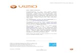 Dear VIZIO Customer, For assistance (877)-698-4946 techsupport@vizio.com … Manual.pdf ·  · 2008-07-21VIZIO VP504 FHDTV10A User Manual Version 7/2/2008 1 ... installation services