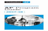 AP Program Guide - The College Board · AP ® Program Guide 2017-18. ... Comparative Government and Politics ... Resourceful and dedicated AP teachers work with their students