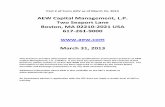 AEW Capital Management, L - Morgan Stanley€¦ · AEW Capital Management, L.P. Two Seaport Lane ... commingled vehicles are set forth in the private placement memorandum and the