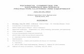TECHNICAL COMMITTEE ON HAZARDOUS … OF THE MEETING . TECHNICAL COMMITTEE on . HAZARDOUS MATERIALS PROTECTIVE CLOTHING AND EQUIPMENT. Savannah, GA . September 5  …