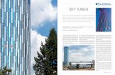 SKY TOWER - SunGuard Glass · When Armin Fuchs and Franz Janz designed the impressive Sky tower, ... arh. Armin FUCHS, arh. Franz JANZ I ... ect that corresponds to the highest technological