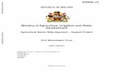 Ministry of Agriculture, Irrigation and Water Developmentdocuments.worldbank.org/curated/en/... · Ministry of Agriculture, Irrigation and ... CHAPTER TWO: PEST MANAGEMENT POLICY