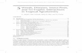 5 Weeds, Diseases, Insect Pests, and Tri-Trophic ... · and Tri-Trophic Interactions in Tropical Agroforestry G ... and apply the knowledge to the challenges of pest management in