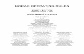 NORAC OPERATING RULES - The Becketts Comthebecketts.com/images/NORAC 8th Edition NJT.pdf · — In Memoriam — Sheldon F. Boggs April 7, 1958 – August 2, 2002 This Eighth Edition