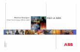 Chief Technology Officer ABB - Are you human? in flexible AC transmission systems (FACTS) Wide area grid management to stabilize power transmission Augmented reality to improve robot