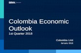 Colombia Economic Outlook - BBVA Research Economic Outlook 1st Quarter ... Upward generalized revision in 2018 by areas, trending towards ... GDP Internal Demand Semester average GDP:
