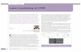 Laser machining of CFRP - spectra-physics.com · 46 jec composites magazine / No105 June 2016 laser cutting Laser machining of CFRP up to 70% lighter than steel and 30% lighter than