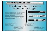 Hydraulic Hoses and Fittings - powertrackhose.compowertrackhose.com/catalogs/1KK hose and fittings catalog.pdfHydraulic Hoses and Fittings 4625 Campbells Run Rd. 10988 Leadbetter Rd.