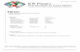 KW-TDS-KW621-20120123 Technical Data Sheet for … · Elongation at Yield ASTM-D638 10.5% Tensile Yield Strength ASTM-D638 4,100 psi Flexural ... KW-TDS-KW621-20120123 Technical Data
