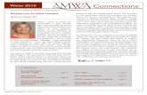 Winter 2010 Connections - American Medical Women's … · Winter 2010 Connections In This Issue ... hear a keynote presentation by Dr. Vivian Pinn, ... My practice is based at a senior