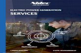 ELECTRIC POWER GENERATION SERVICES - Leroy … · ELECTRIC POWER GENERATION SERVICES. Certified Experts, Trusted Professionals ... where the weak link lies in a system, optimizing