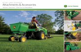 RIDING LAWN EQUIPMENT Attachments & Accessories · 3 You already know about the quality of John Deere riding lawn equipment. Whether it’s a Select Series lawn and garden tractor,