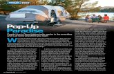 Pop-Up Paradise - OPUS Camper · Pop-Up Paradise Purple Line’s Opus folding trailer packs in the amenities ... Circle 134 on Reader Service Card SPECIFICATIONS or the 120-volt AC