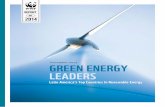 November 2014 GREEN ENERGY LEADERSd2ouvy59p0dg6k.cloudfront.net/downloads/greenenergy...shape a green economy future. Let the clean energy revolution begin! Yolanda Kakabadse President,