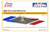 Field Assembly and Setup Guide - AndyMarkfiles.andymark.com/CascadeEffect_BuildGuide1.3.pdf · Field Assembly and Setup Guide ... The rivet flange should be on the opposite ... 90°