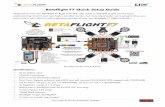 Betaflight F7 Quick Setup Guide - fpvmodel.com new Betaflight F7 flight controller comes with a wide array of connections and features that are user