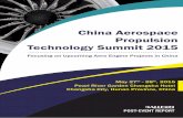 China Aerospace Propulsion Technology Summit … Report - CAPTS2015.pdfChina Aerospace Propulsion Technology Summit 2015 Focusing on Upcoming Aero Engine Projects in China May 27th