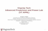 Virginia Tech Advanced Propulsion and Power Lab Library/Events/2015/utsr/Wednesday...Rolls-Royce Commonwealth Professor for Aerospace Propulsion Systems. ... The Virginia Tech Advanced