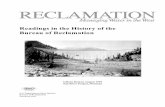 Readings in the History of the Bureau of Reclamation in the History of the Bureau of Reclamation. 4 ... Rocky Mountain Water Law,” The Development of Law ... Readings in the History