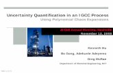 Uncertainty Quantification in an IGCC Process - …web.mit.edu/mcraegroup/ - AIChE 111209.pdfUncertainty Quantification in an IGCC Process ... in ASPEN Plus • Quantify ... Model