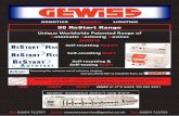 90 ReStart Range - stjohnpatrick.com · Tel: 01954 712757 Email: customerservice@gewiss.co.uk Fax: 01954 712753 Gewiss ReStart is a unique, worldwide patented range of Automatic