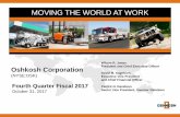 MOVING THE WORLD AT WORK - s2.q4cdn.coms2.q4cdn.com/024929968/files/doc_presentations/2017/Q4-2017...MOVING THE WORLD AT WORK Fourth Quarter Fiscal 2017 October 31, ... increasing