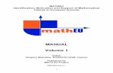 MANUAL Volume 1 - unipa.itmath.unipa.it/~grim/Matheu_Vol_1_engl.pdf · MANUAL Volume 1 Editor Gregory Makrides, ... - Romanian Math Society ... international mathematical competitions)