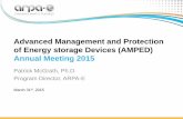 Advanced Management and Protection of Energy … AMPED...Advanced Management and Protection of Energy storage Devices (AMPED) Annual Meeting 2015 Patrick McGrath, ... “The ease with