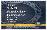 The - Financial Crimes Enforcement Network · preparation, use and value of Suspicious Activity Reports (SARs) ... The SAR Activity Review – Trends, Tips & Issues is possible only