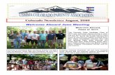 Colorado Newsletter August 2009 - United States … Fall Newsletter.pdfColorado Newsletter August, 2009Colorado Newsletter August, 2009 Welcome Aboard June Meeting Welcome Aboard,