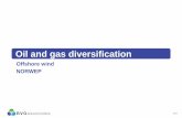 Oil and gas diversification - NORWEP · Oil and gas diversification Offshore wind ... in offshore wind and oil and gas. The challenges of working in a harsh environment and the ensuing