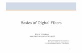 3F3 4 Basics of Digital Filters - fisika.ub.ac.id of... · 1 Basics of Digital Filters Elena Punskaya op205 Some material adapted from courses by Prof. Simon Godsill, Dr. Arnaud Doucet,