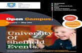 University Of Sheffield Events./file/OC-Feb-May... · University Of Sheffield Events. Open Campus ... Download a PDF of this booklet at: ... Pink Floyd as models, expect