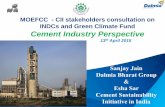 MOEFCC - CII stakeholders consultation on INDCs …wbcsdcement.org/pdf/cement industry perspective on INDCs...MOEFCC - CII stakeholders consultation on INDCs and Green Climate Fund