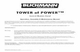 TOWER of POWER™ - blichmannengineering.com of Power...Blichmann Engineering, LLC 2015 1 For replacement parts visit blichmannengineering.com/genuine-replacement-parts. TOWER of …