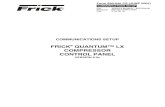 FRICK QUANTUM™ LX COMPRESSOR CONTROL … CS (JUNE 05) FRICK® QUANTUM LX COMPRESSOR CONTROL PANEL Page 2 COMMUNICATIONS SETUP Table of Contents QUANTUM LX ...