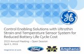 Control Enabling Solutions with Ultrathin Strain and … ·  · 2015-04-10Control Enabling Solutions with Ultrathin Strain and Temperature Sensor System for ... 5 Amp-hr Panasonic