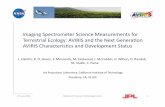 Imaging Spectrometer Science Measurements for Terrestrial …€¦ ·  · 2010-07-02Imaging Spectrometer Science Measurements for Terrestrial Ecology: AVIRIS and the Next Generaon