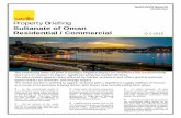 Property Briefing - Savillspdf.euro.savills.co.uk/oman-research/oman-q2-2016-report.pdf · Property Briefing Sultanate of Oman Residential / Commercial Q 2 2016 ... An active domestic
