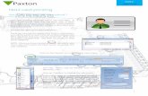 Net2 card printing - Paxton Access Ltd Notes/AN1034.pdf · Net2 card printing Net2 Card Printing - Which method ? Setting a printer Two card printing packages are in use with Net2.