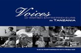 OF WOMEN ENTREPRENEURS Tanzania - …TTCIA), and the Federation of Associations of Women Entrepreneurs of Tanzania (FAWETA), she receives information on business and entrepreneurship